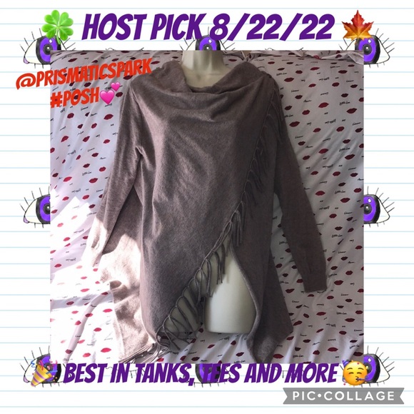 She + Sky small light brown sweater π - Picture 1 of 5